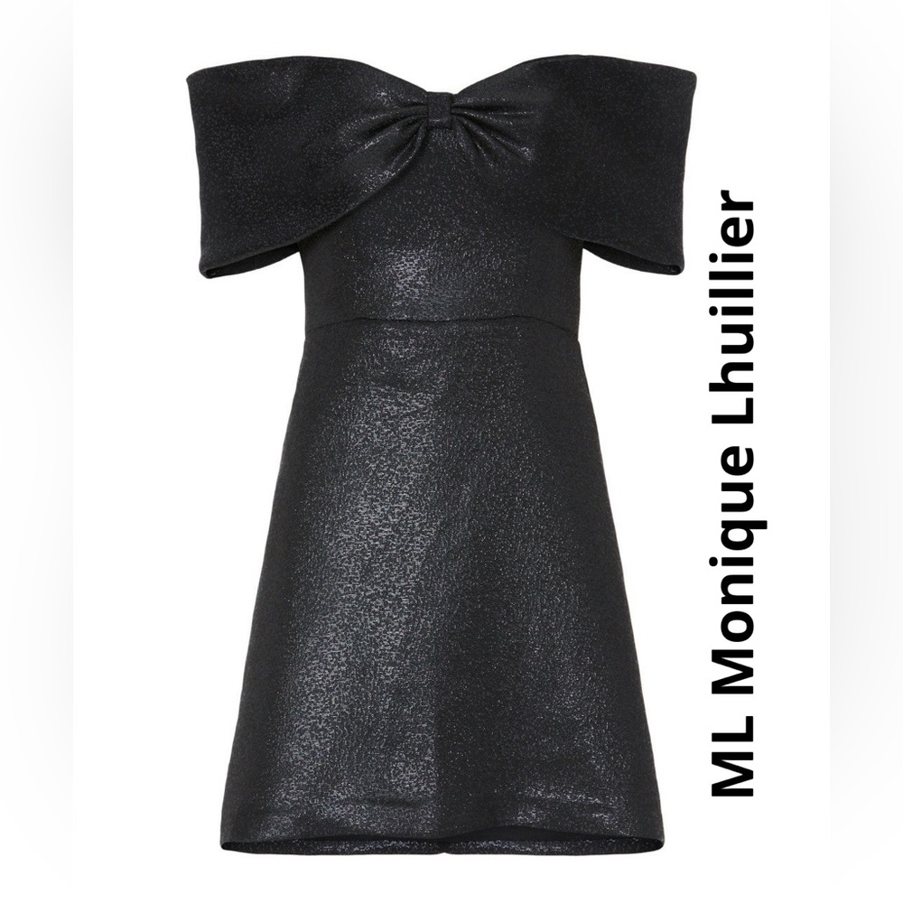 ML Monique Lhuillier Strapless Dress.Off The Shoulder. Size 6
Retail $445 New!